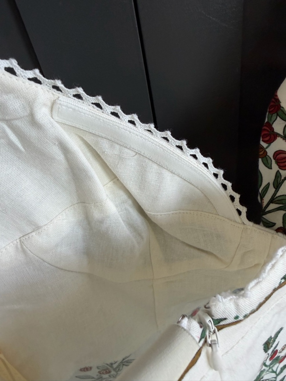 FARM Rio Fruity Beauty Linen Blend Maxi Dress | S - Picture 8 of 15
